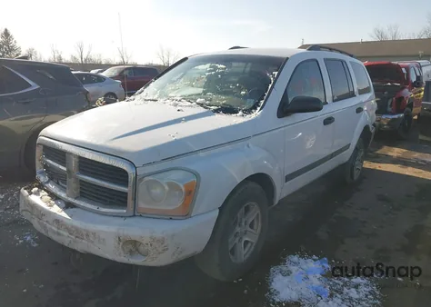 2006 Dodge Durango Slt from USA, damaged, VIN 1D4HD48N46F170286